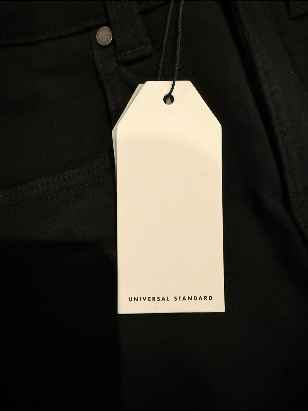 Universal Standard Seine High Rise 32” Skinny Jean in Jet Black - Picture 6 of 13